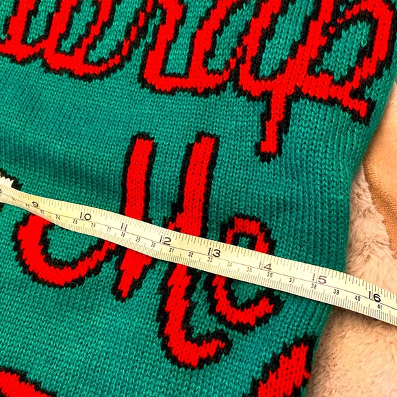 Holiday Ugly Sweater with Lights, “Unwrap Me” - Picture 6 of 8